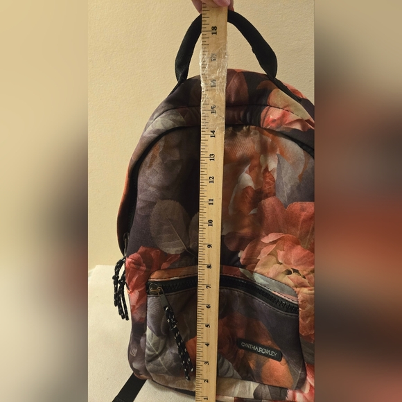 Women's Cynthia Rowley Bag Backpack Floral Purse - Picture 5 of 8